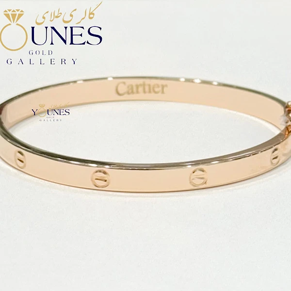 النگو طلا لاو کارتیر رزگلد